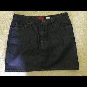 H&M denim mini skirt